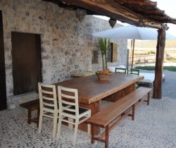 Villa Salgada: Al fresco dining area
