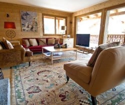 Chalet Valerie: Living area