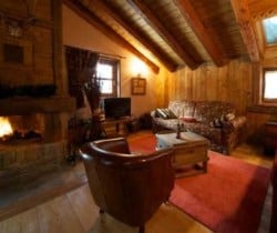 Chalet Cedro: Living area