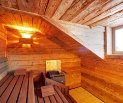 Chalet Zeris: Spa sauna