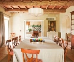 Villa Brunello: Dining room