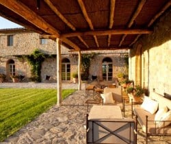 Villa Montalcino: Outdoor chill out area
