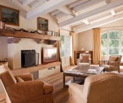 Villa Orcia: Living room