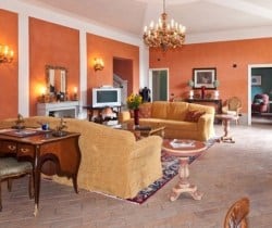 Villa Melica: Living room