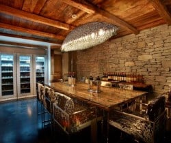 Chalet Marco Polo: Wine cellar