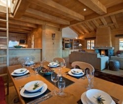 Chalet Apartment Dodo: Dining area