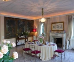 Villa Riccardi: Dining area