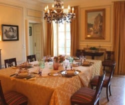 Villa Sibilla: Dining room