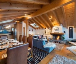 Chalet Soul: Dining area
