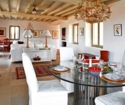Villa Armira: Dining area