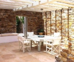 Villa Armira: Outdoor chill out area