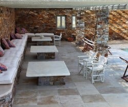 Villa Armira: Outdoor chill out area