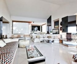 Villa Airone: Living room