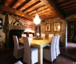 Villa Chiana: Dining room