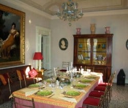 Villa Imperatore: Dining room