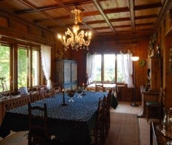 Chalet Tofana: Dining area