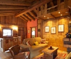 Chalet Gelsomino: Living area