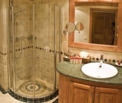 Chalet Chinchilla: Shower room