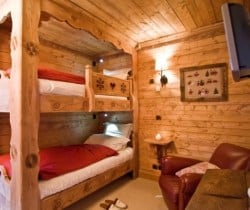 Chalet Chinchilla: Bunk bedroom