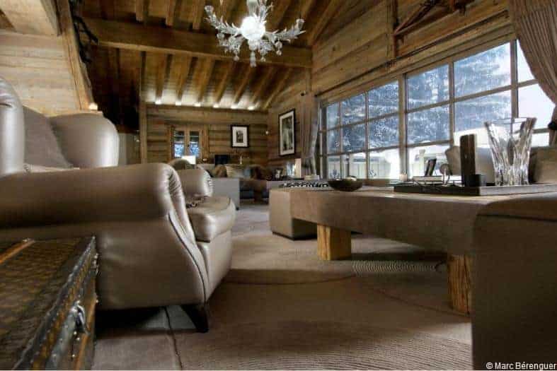 Chalet Grand Dame: Living area