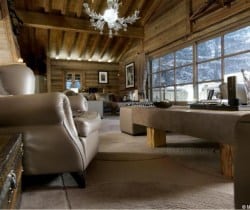Chalet Grand Dame: Living area