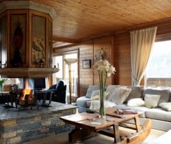Chalet Hermine: Living area