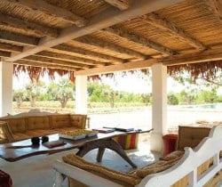 Villa Adamo: Outdoor chill out