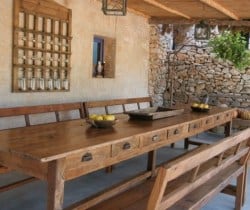 Villa Adamo: Al fresco dining area