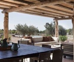 Villa Salera: Al fresco dining area