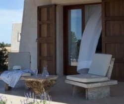 Villa Salera: Outdoor chill out area