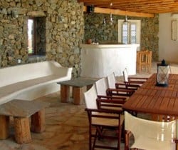 Villa Tiche: Al fresco dining area