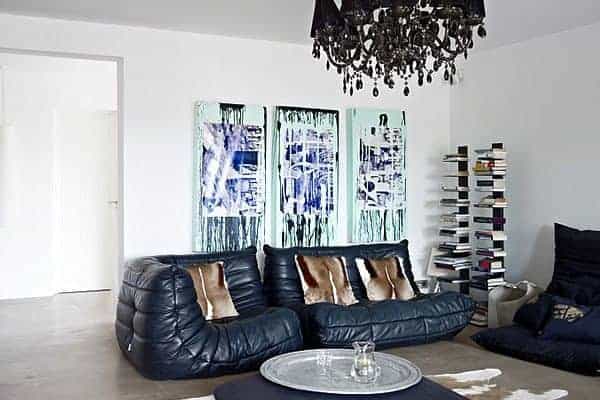 Villa Amala: Living room