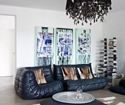 Villa Amala: Living room