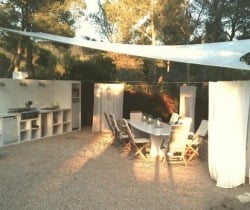 Villa Amala: Outdoor kitchen