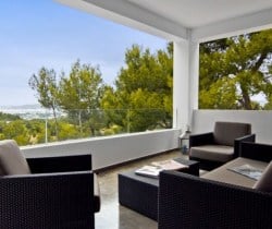 Villa Bliss: Outdoor chill out area