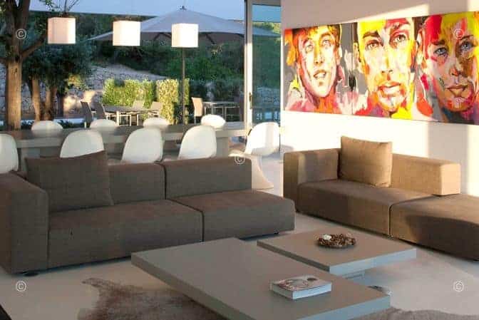 Villa Bulbul: Living room