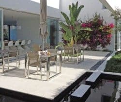 Villa Bulbul: Al fresco dining area