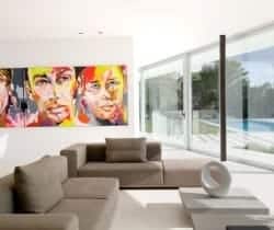 Villa Bulbul: Living area