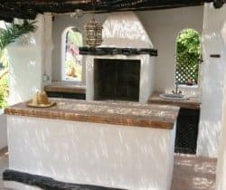 Villa Caballeros: Barbecue