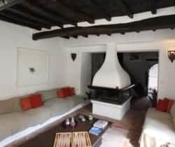 Villa Caballeros: Living room