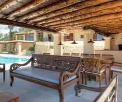 Villa Castillo: Outdoor chill out area