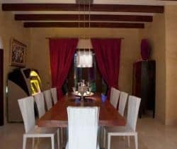 Villa Comares: Dining room