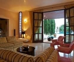 Villa Comares: Living room