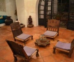 Villa Durga: Living room