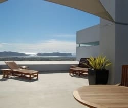 Villa Maraya: Private terrace