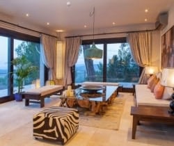 Villa Mukini: Living area