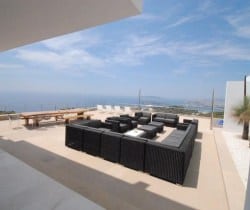 Villa Myrinan: Terrace