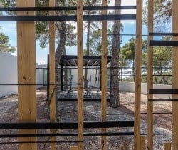 Villa Nita: Outdoor fitness area