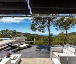 Villa Nita: Outdoor chill out area