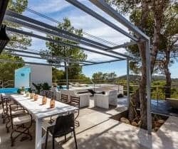 Villa Nita: Outdoor chill out area